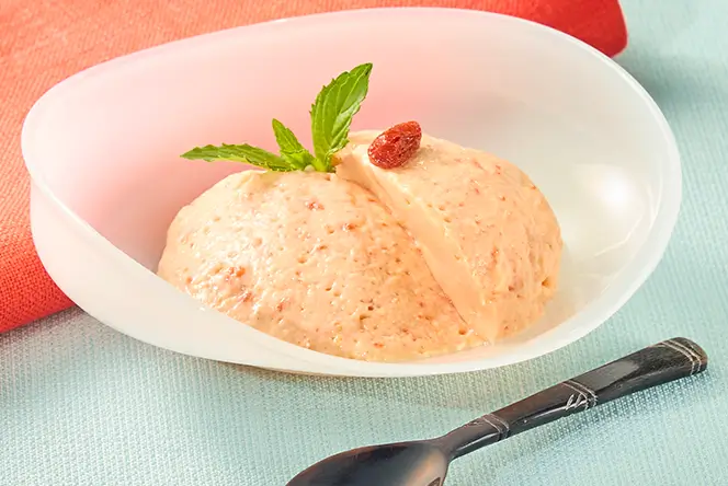 クコの実のお豆腐ムース