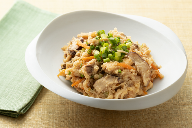 きのことおからの滋養炒り煮